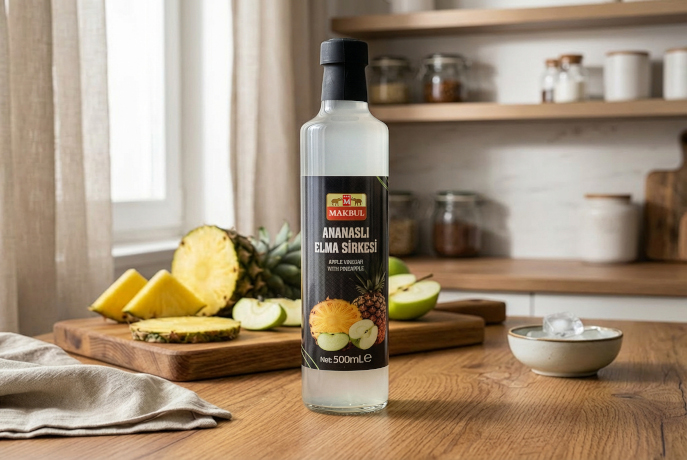 Ananaslı Elma Sirkesi 500 ml
