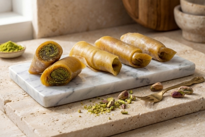 Antep Fıstıklı Sarma Pestil Kg